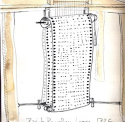 1725年，法国人布乔（Basile Bouchon）发明了穿孔卡，机械化存储萌芽