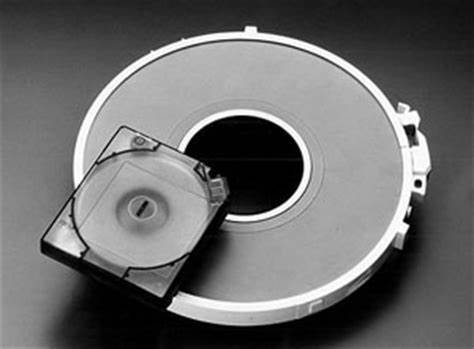 1950年代，IBM最早把“盘式磁带”用在数据存储上