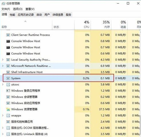 大师给你传授win10系统System进程占用CPU过高的图文技巧