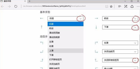 为你设置win10系统开启edge浏览器鼠标手势功能的处理步骤