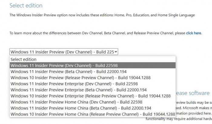 微软为国内联想PC提供新版本 Windows 11 Build 22598发布