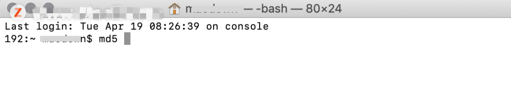 Mac系统如何查看MD5文件信息