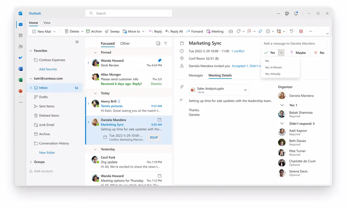 微软发布One Outlook公测版 全新交互体验上线