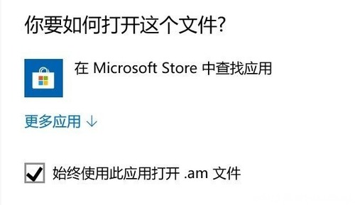 Win10系统总弹出Microsoft Store中查应用的解决方法