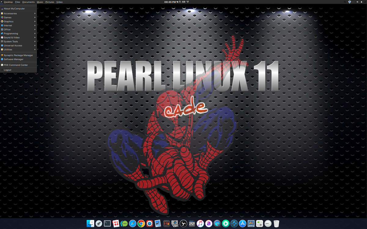 Pearl Linux OS 11