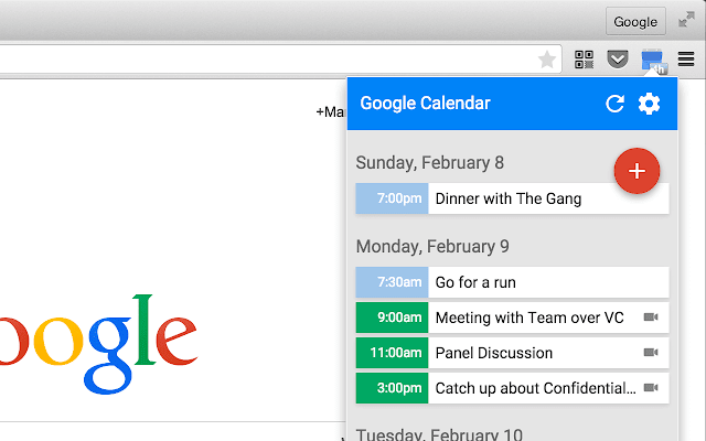 Google日历