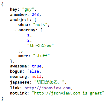 JSONView（浏览器阅读JSON）