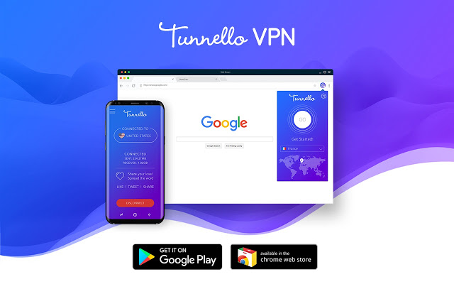 Tunnello VPN（解锁，超快速和安全！）