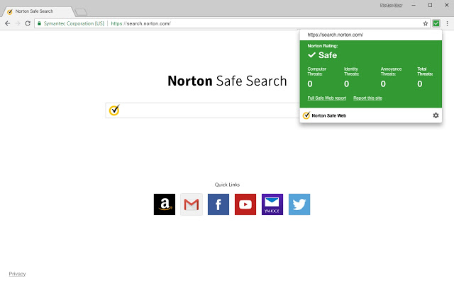 Norton Safe Web（检查网站安全性）