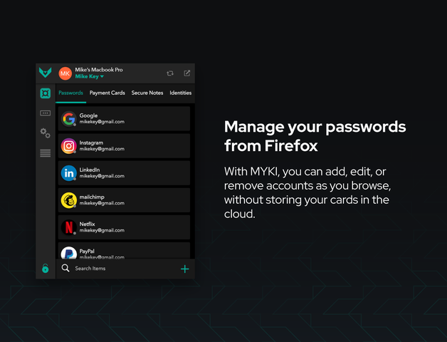 MYKI Password Manager & Authenticator