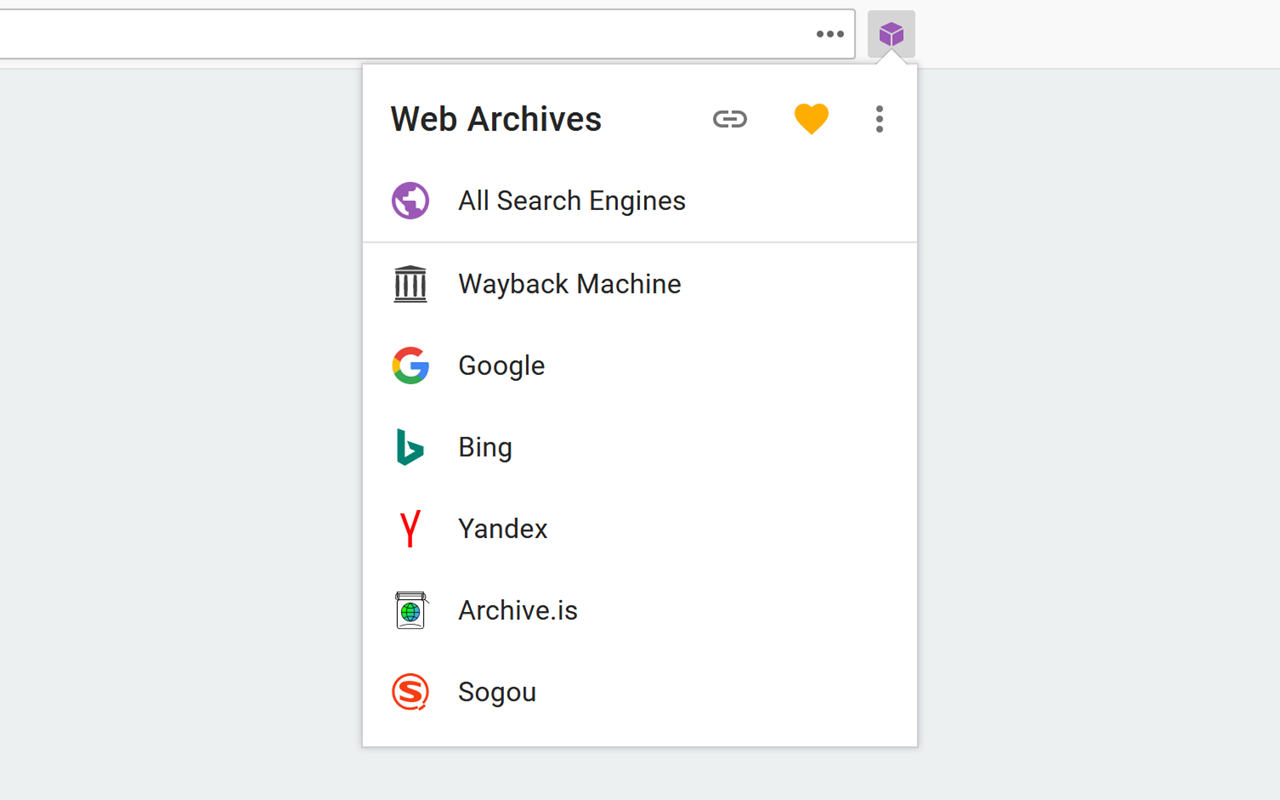 Web Archives（网络档案)
