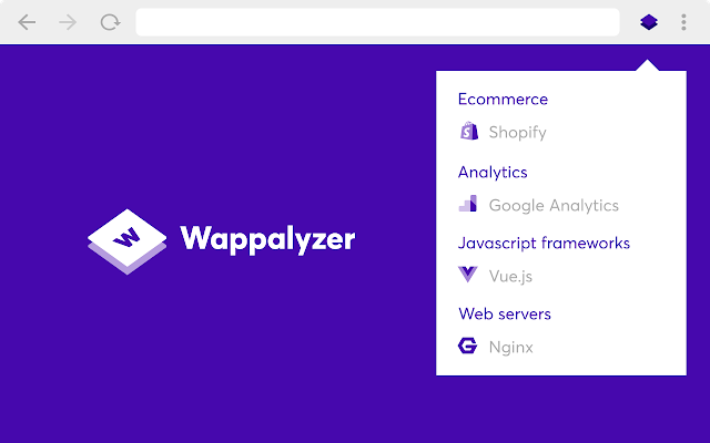 Wappalyzer（网站技术分析）