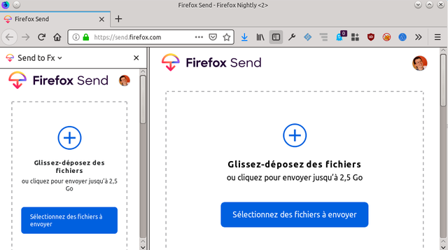 Transfer Send for Firefox