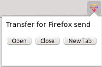 Transfer Send for Firefox
