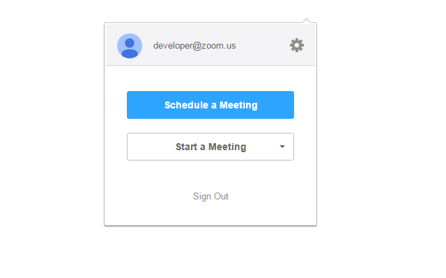 Zoom Scheduler（会议安排）