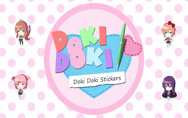 Doki Doki Literature Club Stickers
