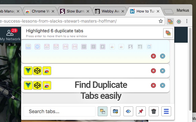 Tab Manager Plus