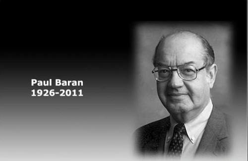 RAND公司的Paul Baran在1964年发表On Distributed Communications Network