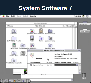 Apple于1991年5月13日推出了System 7