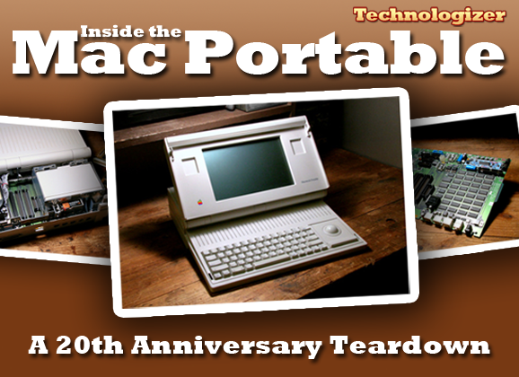 Apple 于1989年9月发布了他们的第一台笔记本电脑Macintosh Portable