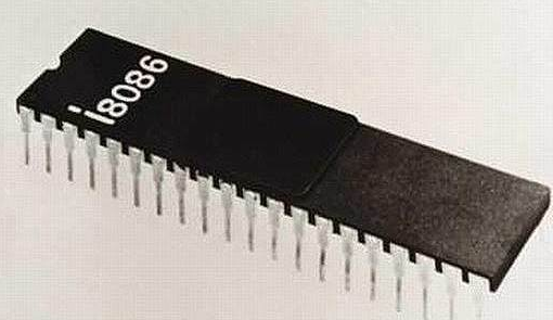 英特尔于1976年6月8日推出16位处理器intel 8086