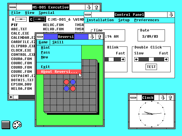 Microsoft Windows 2.0于1987年12月9日发布，售价为100美元
