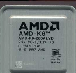 AMD在1997年4月发布了K6处理器