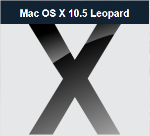 Apple于2007年10月26日推出了代号为Leopard的Mac OS X 10.5