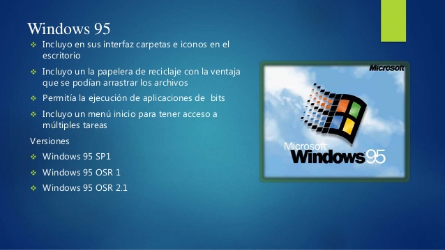 Microsoft 于1996年2月14日发布Windows 95 Service Pack 1（4.00.950A）