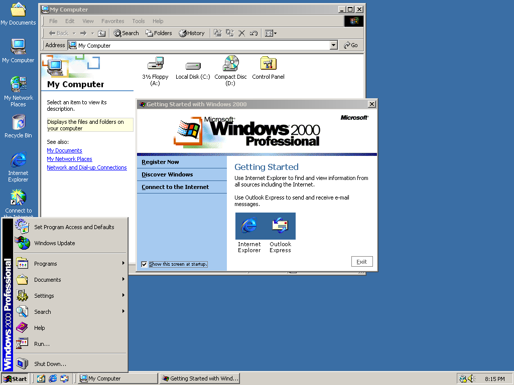  Microsoft 于1998年10月宣布，Windows NT的下一个版本将是Windows 2000