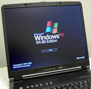 Microsoft 2003年3月28日发布了用于Itanium 2系统的 Windows XP 64位（2003版）