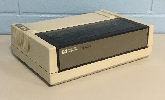 惠普于1984年推出了他们自己的第一台激光打印机以及第一台热敏式喷墨打印机