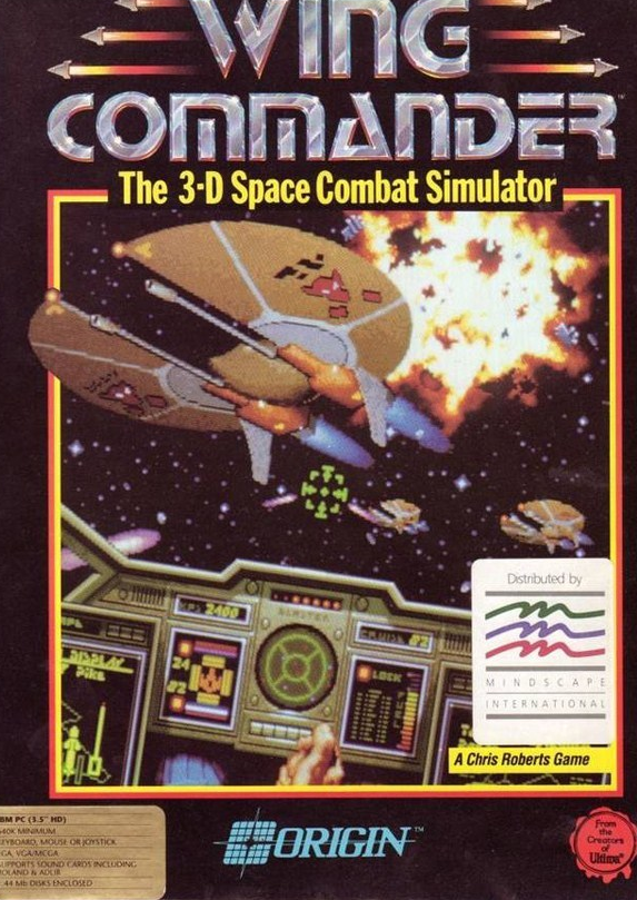 1990年9月26日，Origin Systems发布了一款基于PC DOS的游戏《Wing Commander》(银河飞将)