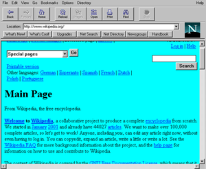 1994年12月15日Netscape NavigatorWeb 浏览器初始运行