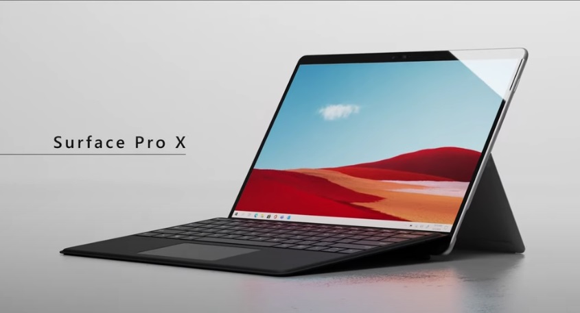 2020年10月1日晚，微软正式发布新版Surface Pro X，续航15小时