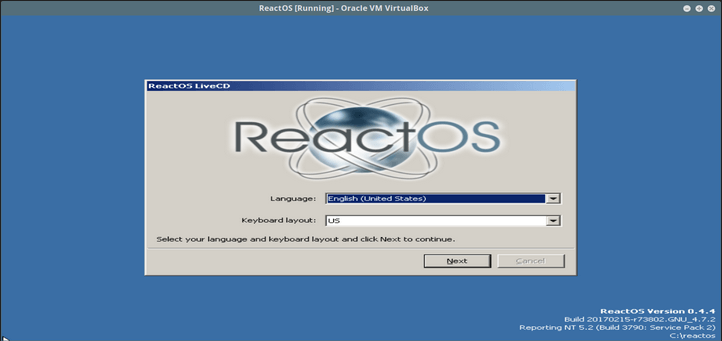 React OS系统安装教程-电脑系统安装手册（虚拟机）