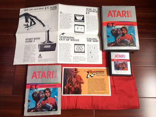 1982年，雅达利公司发行了主机游戏《E.T.外星人》，被称为史上最烂的游戏