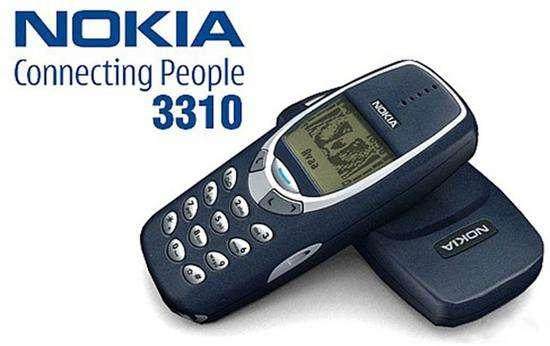 2000年，诺基亚的里程碑机型——诺基亚3310问世，累计销量1.26亿