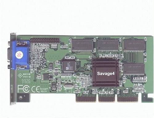 1999年，S3在Savage 3D的基础上优化，推出了Savage 4