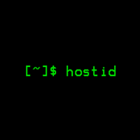 hostid（系统的主机标识号）
