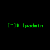 lpadmin（配置lp打印服务）