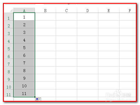 win7系统excel表格中快速填充序号的步骤【图】