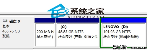 win7系统硬盘分区让它分成更多分区的修复办法