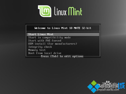 win7系统安装Mint Linux 18的解决方法