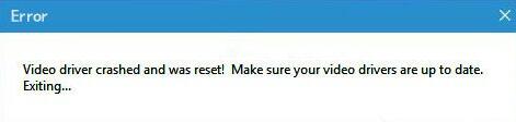 win10系统玩游戏提示“视频驱动程序崩溃并被重置”的设置办法