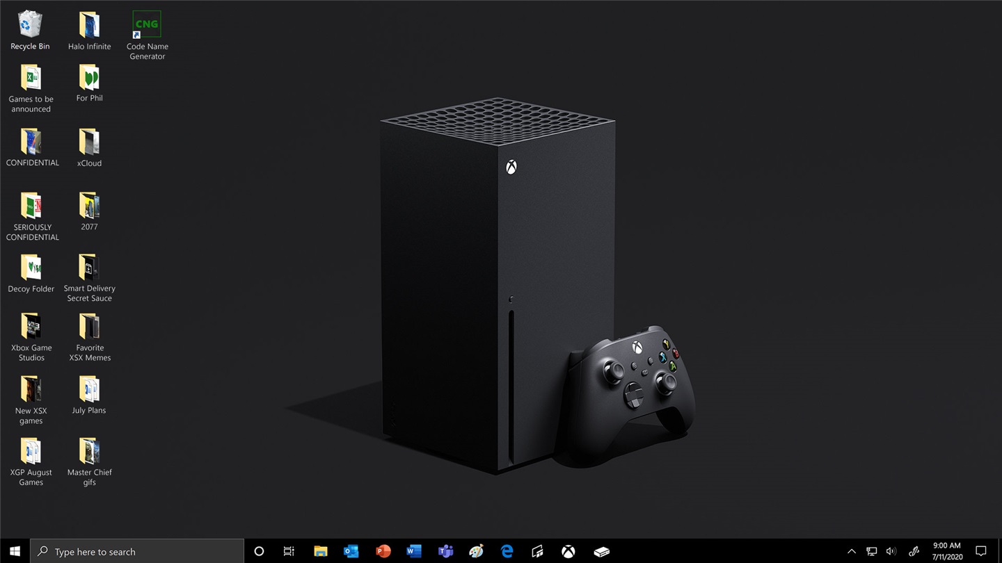 微软推出Windows 10 Xbox Series X免费主题：透露出Xbox Series X 系统的内部设计