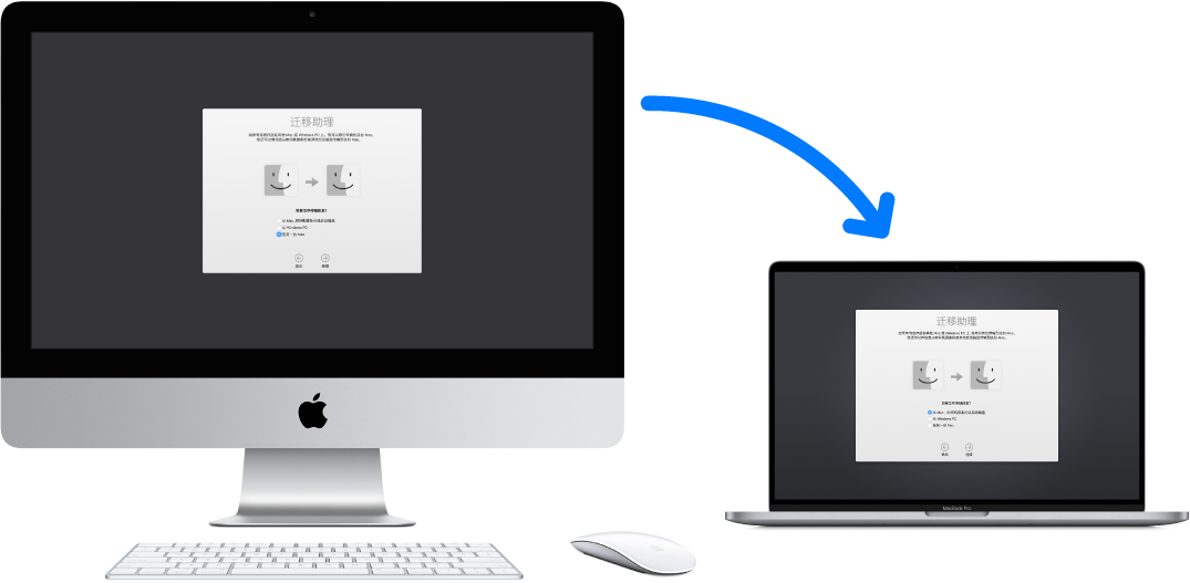 将数据传输到新 MacBook Pro - 基本操作以及设置 - Macbook Pro用户手册