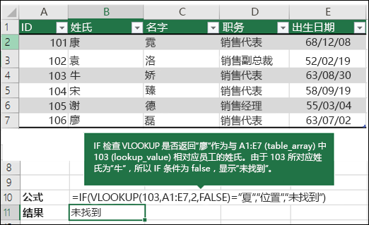 VLOOKUP 函数 - Excel公式函数运用大全