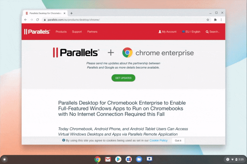 [图]Parallels Desktop：可让Chrome OS设备运行Windows系统