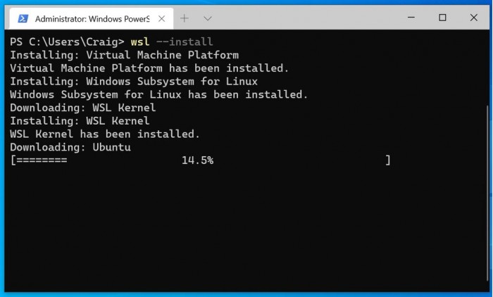 [图]Windows 10优化WSL设置：可自动安装Linux发行版本